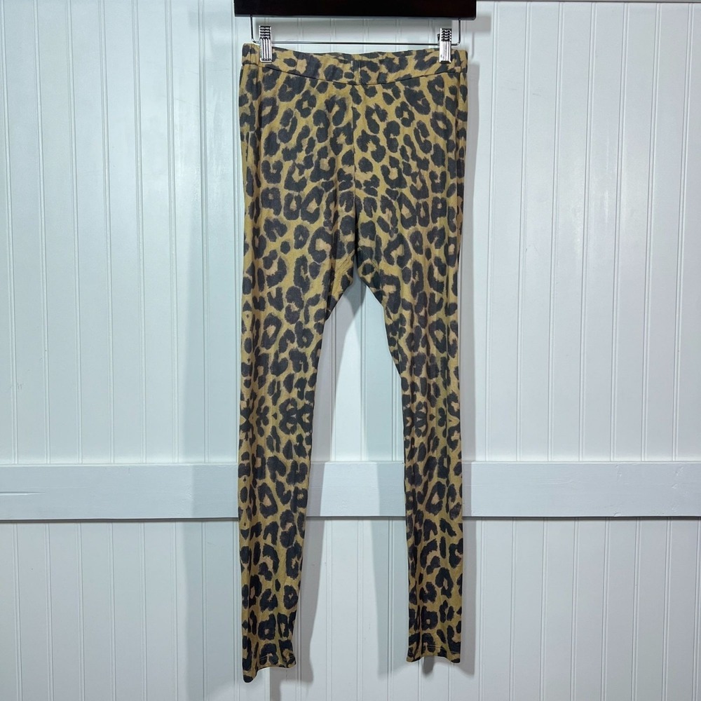 Gianni Bini Leopard Print Leggings Mob Wife S Animal Print Yoga Pants Activewear